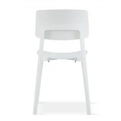 Sedia Sala d'Attesa Etna, design minimalista e impilabile