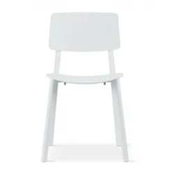 Sedia Sala d'Attesa Etna, design minimalista e impilabile