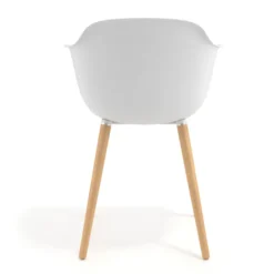 Sedia Scandinava Alice, Gambe in Legno