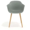 Sedia Scandinava Alice, Gambe in Legno
