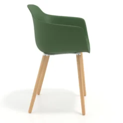 Sedia Scandinava Alice, Gambe in Legno