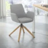 Sedia Scandinava Glamm, Gambe in Legno, Certificata