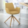 Sedia Scandinava Glamm, Gambe in Legno, Certificata