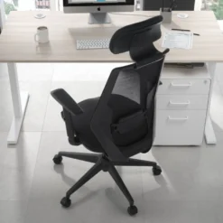 Sedia Scrivania Ergonomica Belinda, schienale alto