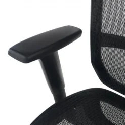 Sedia Smart Working Dover, poggiatesta, base alluminio, 8 ore