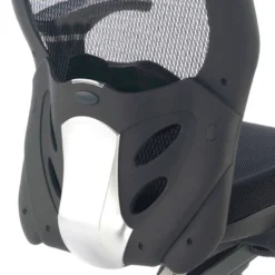 Sedia Smart Working Hazuki, braccioli 3D, schiuma iniettata, rete