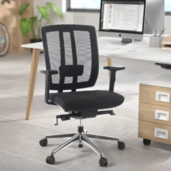Sedia Smart Working Hiro, syncro, schiuma iniettata