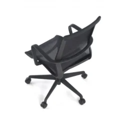 Sedia ufficio Design Fox black, Schienale Basculante, in Rete
