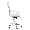 Sedia ufficio design Vogue, Struttura cromata, schienale alto