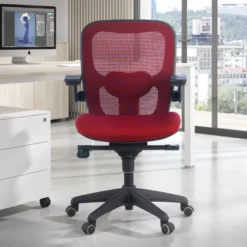 Sedia Ufficio Ergonomica Amira, meccanismo relax schiuma iniettata