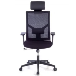 Sedia Ufficio Ergonomica Verdi, braccioli regolabili, con poggiatesta