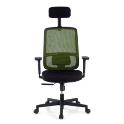 Sedia Ufficio Professionale Kaito white con poggiatesta