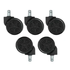 Set di Ruote Gaming 11x60mm, Protezione per i pavimenti