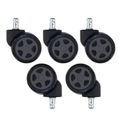 Set di Ruote Gaming 11x60mm, Protezione per i pavimenti