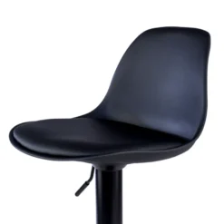 Sgabello alto Norway con gambe in metallo, design moderno