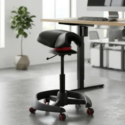 Sgabello basculante iRest, seduta attiva, ergonomico oscillante
