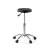 Sgabello da lavoro basso con ruote Hana
