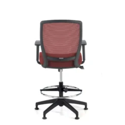 Sgabello da Ufficio ergonomico con Braccioli Dama