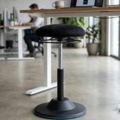 Sgabello da Ufficio Ergonomico Move, girevole 360º