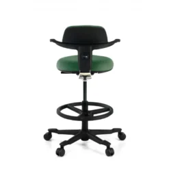 Sgabello da Ufficio Ergonomico Erghos, sedile reclinabile, girevole