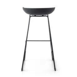 Sgabello da ufficio Helsinki, design scandinavo, gambe in metallo