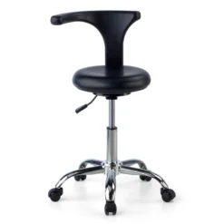 Sgabello medico dentista per clinica, estetista, schienale ergonomico