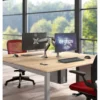 Supporto monitor Erghos, braccio monitor alluminio
