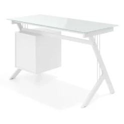 Tavolo per computer Oasis con cassetti sospesi